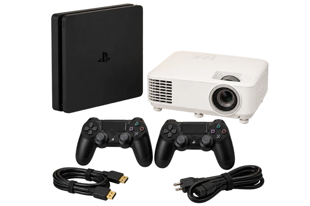Максима: PS4 + проектор